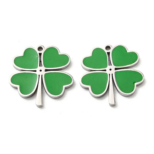 304 Stainless Steel Enamel Charms