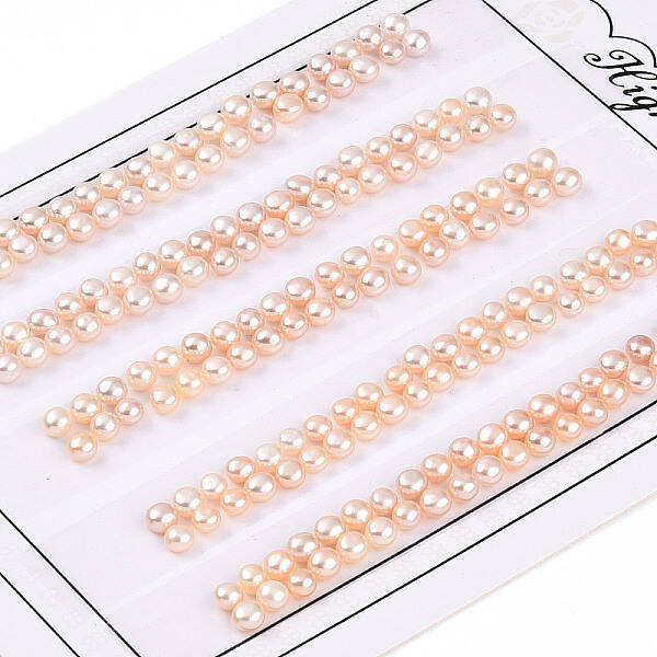 Grade 3A Natural Cultured Freshwater Pearl Beads