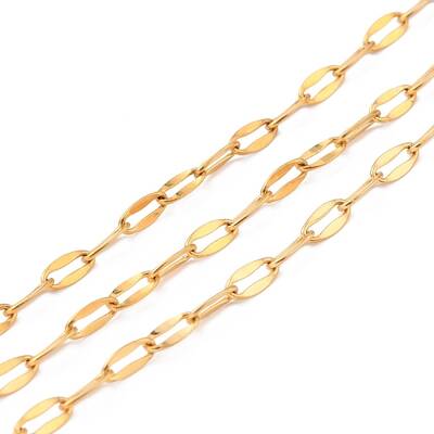 PVD Vacuum Plating 304 Stainless Steel Cable Chains