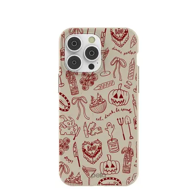 London Fog Spooky Dinner Party iPhone 14 Pro Max Case
