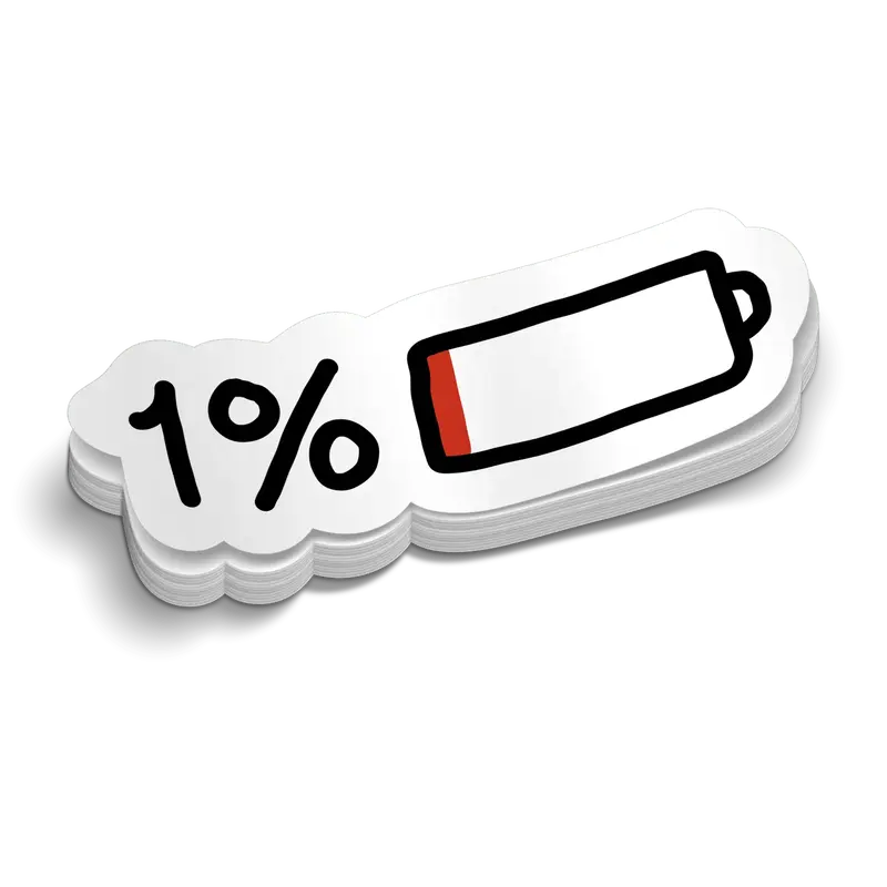 1%  -  Hard Hat Decal