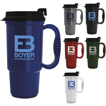 200 Custom Budget Traveler Mug with Slider Lid - Insulated & ...