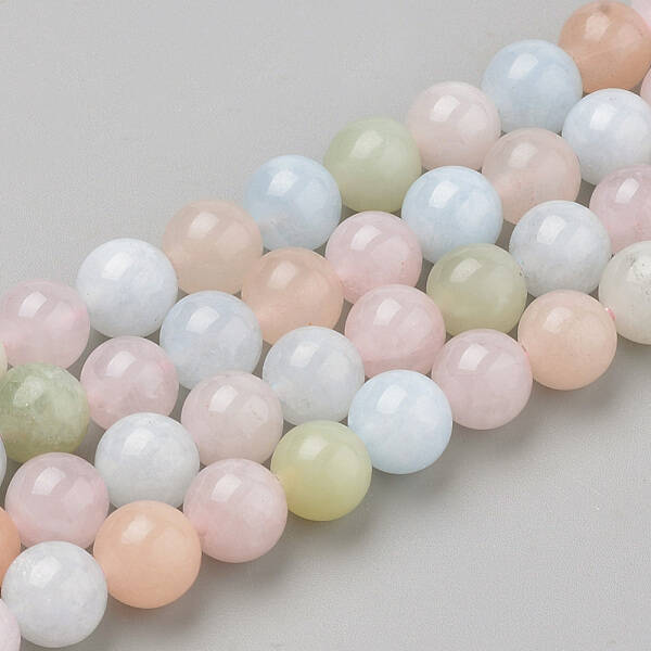Natural Morganite Beads Strands