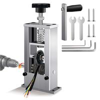【Wire Stripping Tools】Manual & Electric Drill Operable, Quick-change Blade Wire Stripping Machine, Specialty Hand Tool f...