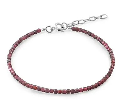 Again Jewelry Bracciale In Granato Minerale Ajknr013