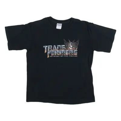 GILDAN Transformers Womens T-Shirt Black L