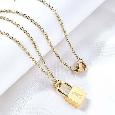 304 Stainless Steel Rolo Chain Pendant Necklaces