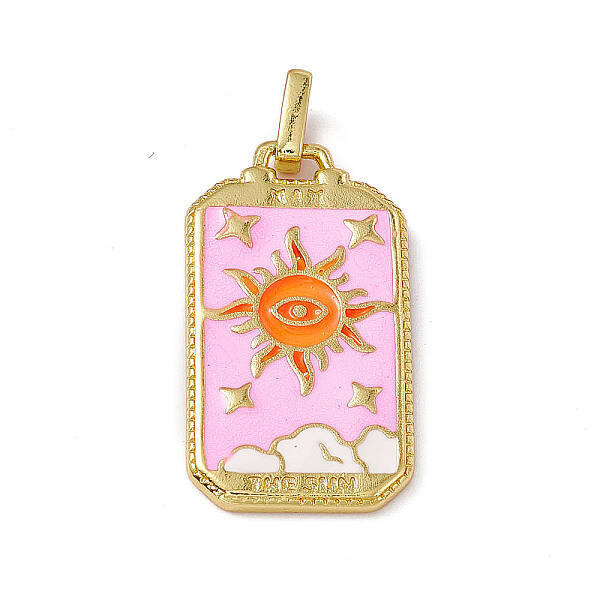 Alloy Enamel Pendants