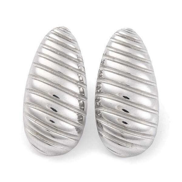 Non-Tarnish Teardrop 304 Stainless Steel Earring for Women