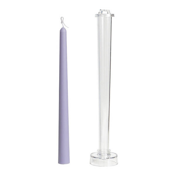 Transparent Plastic Candle Molds