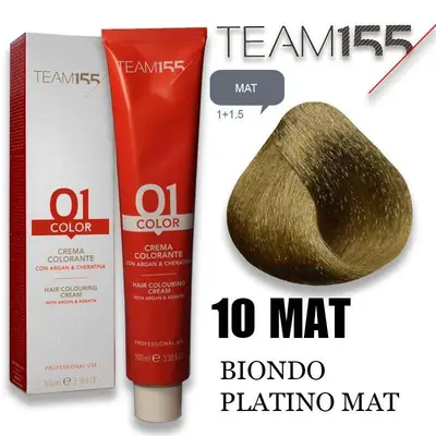 Team 155 Tintura 100 Ml N 10 Matt