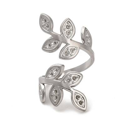 Non-Tarnish 304 Stainless Steel Open Cuff Ring Components