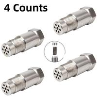 Oxygen sensor gasket adapter, 4-count 02 sensor adapter, automotive sensor repair tool, oxygen sensor extender, M18x1.5 oxyge...