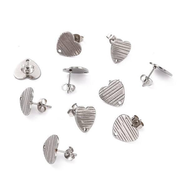 Non-Tarnish 304 Stainless Steel Stud Earring Findings