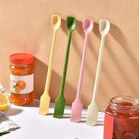 2 in 1 Silicone Food Spatula Spoon, 1 Count Multifunctional Mini Scraper, Baking Tool, Kitchen Baking Tool for Home Use, Uten...