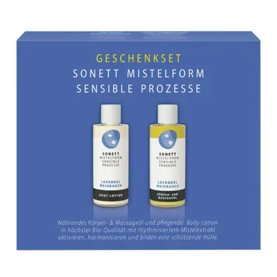 Sonett Massage Oil and Body Lotion Set
