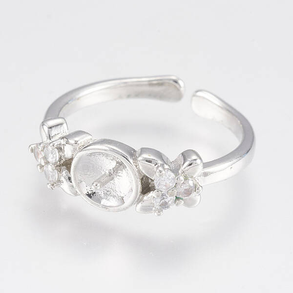 Adjustable Brass Cuff Rings