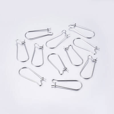 Tarnish Resistant 304 Stainless Steel Hoop Earrings