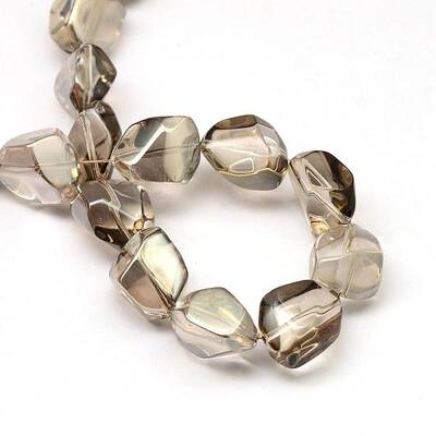 Electroplate Glass Beads Strands