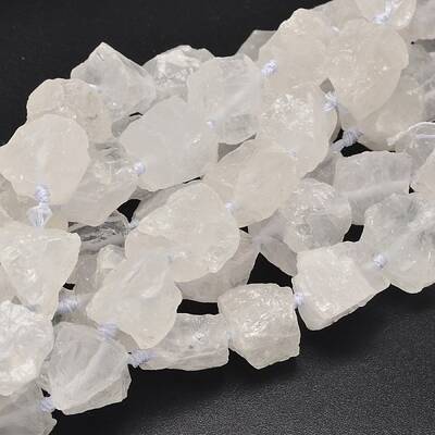 Nuggets Natural Quartz Crystal Beads Strands