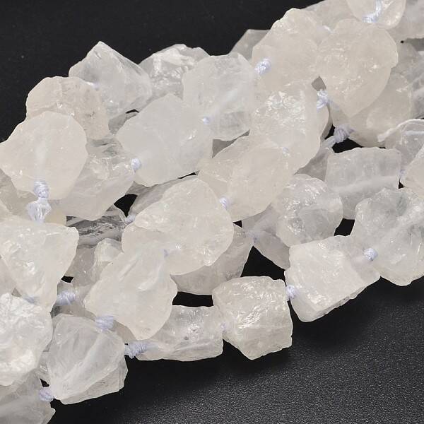 Nuggets Natural Quartz Crystal Beads Strands