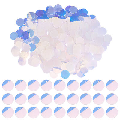 Iridescent PVC Paillette/Sequins Pendants