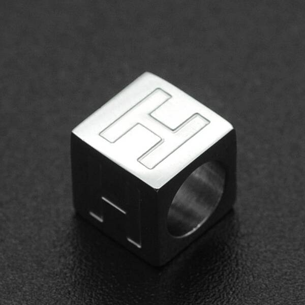 Non-Tarnish 201 Stainless Steel European Beads
