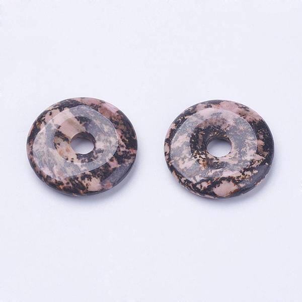 Natural Rhodonite Pendants