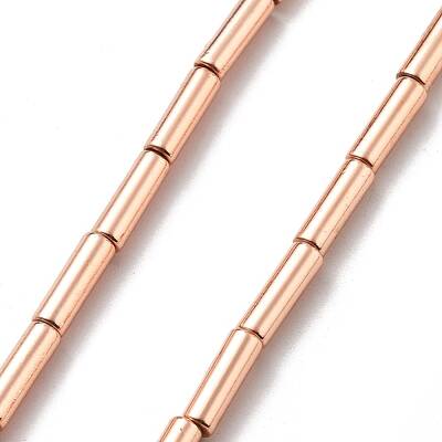 Synthetic Non-magnetic Hematite Beads Strands