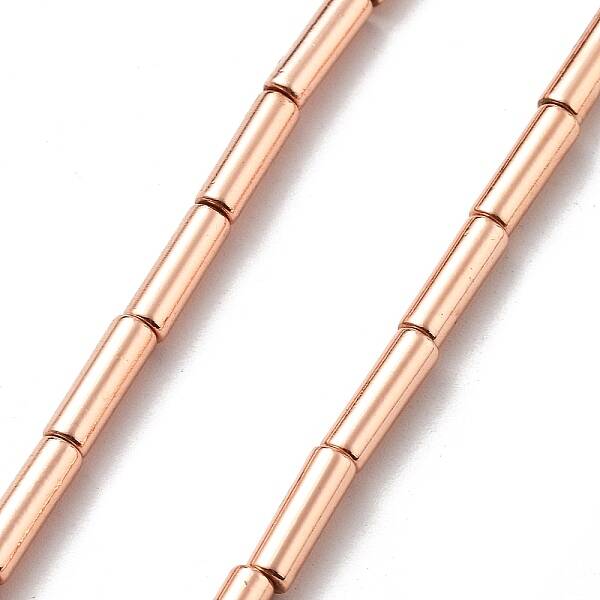 Synthetic Non-magnetic Hematite Beads Strands