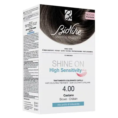 Bionike Shine On High Sensitivity Plus Hair Coloring Treatment 4.00 Brown