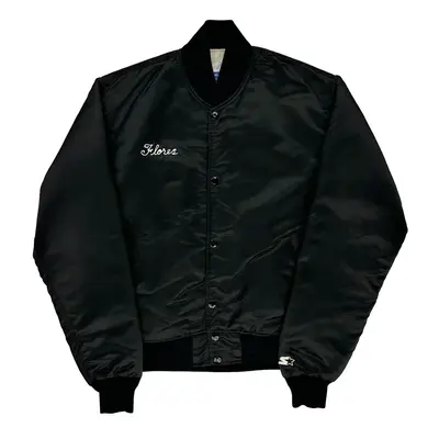 Starter Nfl Bomber Jacket - Medium Black Nylon