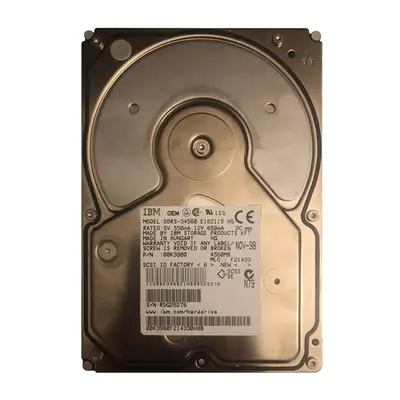 00K3980 IBM 4.5GB Ultra SCSI 7200 3.5-inch 512KB Hard Drive