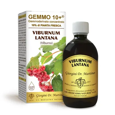 Dr Giorgini gemmo 10+ viburnum 500 ml non-alcoholic liquid