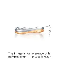 'Majesty' 18K Gold & 950 Platinum Ring