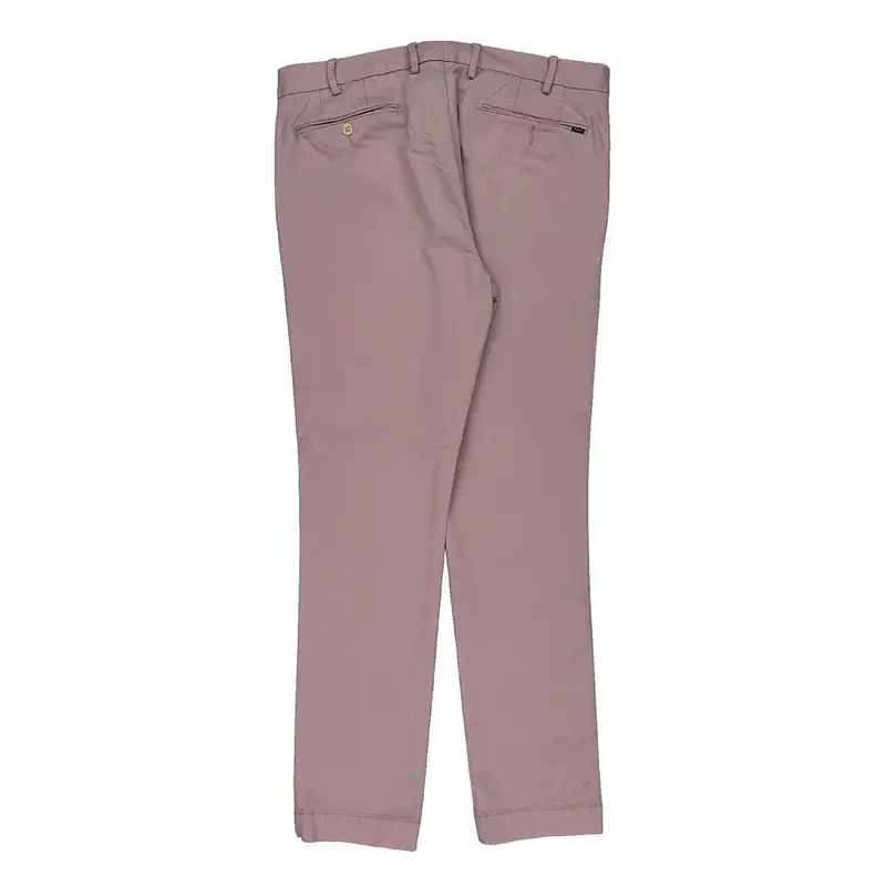 Ralph Lauren Slim Fit Chinos - 34W 31L Pink Cotton