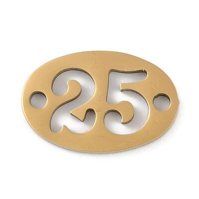 304 Stainless Steel Flat Round Connector Charms