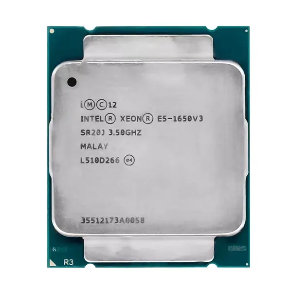 E5-1650-V3 Intel Xeon E5-1650V3 6-Core 3.50GHz 0GT/s QPI 15MB L3 Cache Socket LGA2011-3 Processor