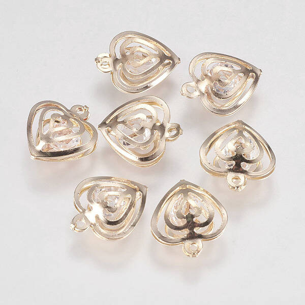 Glass Rhinestone Charms