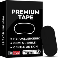 Black Sports Tape, 30pcs/box Comfortable Breathable Skin Tape, Hypoallergenic Sports Tape for Men & Women, Sports Accessories...