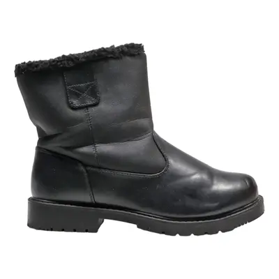 TOTES High Boots Black Synthetic Womens UK 7