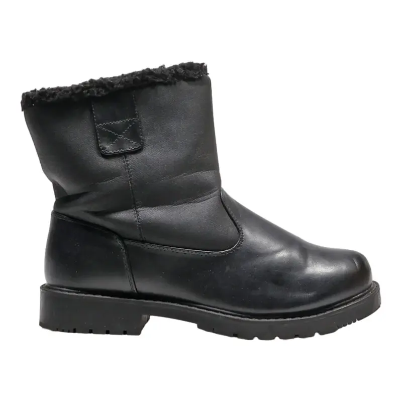 TOTES High Boots Black Synthetic Womens UK 7