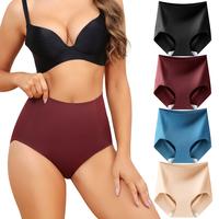 LEVAO Women Tummy Control Underwear, High Waisted Seamless No Show Briefs, Skin-Friendly & Non-Slip Shaping, All-Day Comfort,...