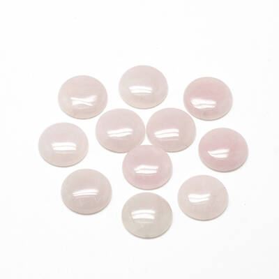Natural Rose Quartz Cabochons