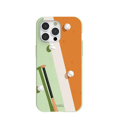 Sage Green Baseball Field iPhone 15 Pro Max Case
