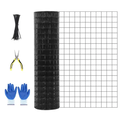 Garvee Cattle Farm Fence Galvanized 16GA 2x2 Inch Mesh Durable Rustproof Metal Wire Roll for Garden Yard Poultry Protection