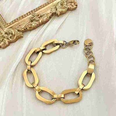 304 Stainless Steel Cable Chain Bracelets for Women