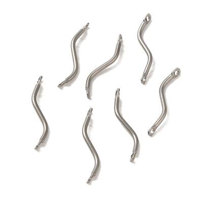 Non-Tarnish 304 Stainless Steel Links Connector Charms