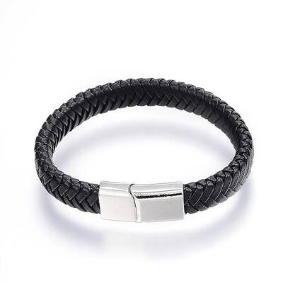 Braided Leather Cord Bracelets
