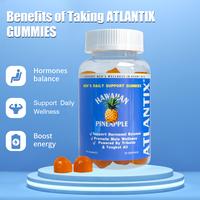ATLANTIX - Men's Health Supplement Gummies - Sugar-Free - 60 Gummies - One-Month Supply  Dietary Healthcare    Vitamin Edible